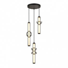 Zwis Italux Bruni PND-27372-3A-57W-BK