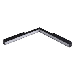 ALFA TRACK MAGNETIC 24W SAGA CORNER B Oprawa do szyny magnetycznej Azzardo AZ4617 3000K Czarna