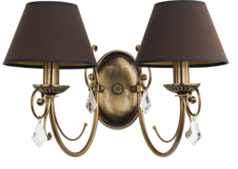 Kinkiet Kutek Coco COC-K-2(P/A) Patyna