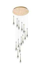 Oprawa Wisząca Dalma 14 AZ6012 Złota