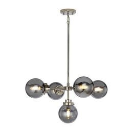 Zwis Elstead Lighting Kula KULA5 Nikiel