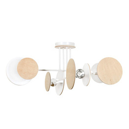 ZITA 4 WHITE sufitowy plafon biały (174/4) - Emibig