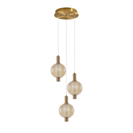 Lampa Wisząca Italux Lenti PND-83631-3-AB-AMB
