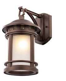 Lampa ścienna ogrodowa Maytoni Salamanca O031WL-01BR