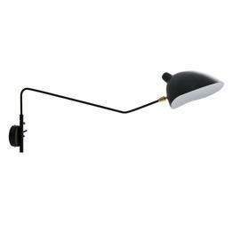 Italux Davis czarny Lampa Ścienna