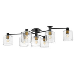 Axel QN-AXEL7-BK Lampa sufitowa Elstead Lighting