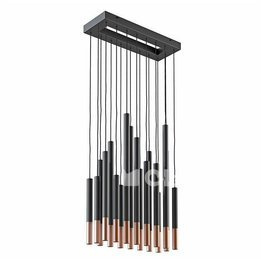 Zwis Panel 18x G9 Cleoni Neron Panel Miedź