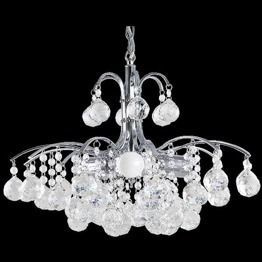 Elem Monte Carlo 6247/3 8C chrom Żyrandol kryształowy