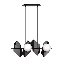 DRIFTON 4 BLACK lampa wisząca czarny (636/4) - Emibig