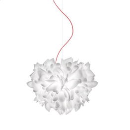 Zwis Slamp Veli Large Foliage  z czerwonym kablem