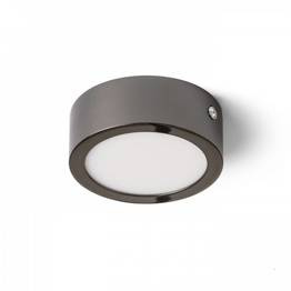 Redlux Czarna oprawa natynkowa Hue R12791