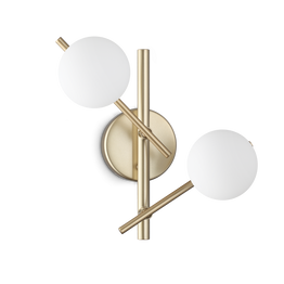 Lampa Ścienna Ideal Lux Atlas Ap2 Oro 365084