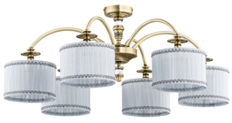 Plafon Kutek Napoli NAP-PL-6(P/A) Patyna