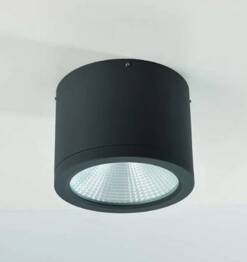 Azzardo AZ6025 Oprawa sufitowa zewnętrzna Conyon 10W IP54 CCT SWITCH Czarna