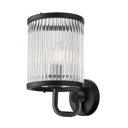 Lampa ścienna Zuma Line Sergio W0528-01F-P7AC Czarna