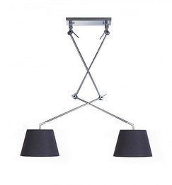 Azzardo Adam 2S BK Zwis czarna AZ1842+AZ2586 x2