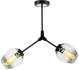 Żyrandol Elem Boston 1962/2 BLACK - BL