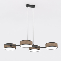 Lampa Wisząca Emibig Drumz 4 Brown (1563/4)