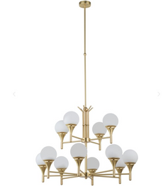 Lampa wisząca Kutek Meleze MEL-ZW-8+4(ZM)