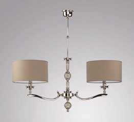 Kutek Mood Tivoli TIV-ZW-2(N) Lampa zwis Nikiel