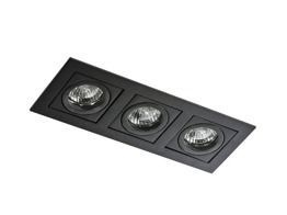 Oczko wpuszczane Azzardo PACO 3 AZ0803 czarna