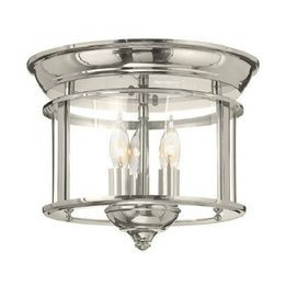 Elstead Lighting Gentry HK-GENTRY-F-PN Nikiel Plafon