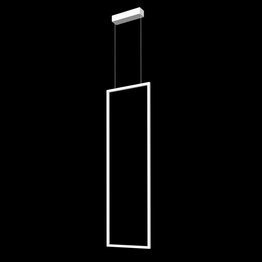 Ramko Edo Prostokątna Lampa wisząca kolor Biały