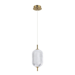 Lampa Zwieszana Italux Corado PND-81438-1B-GD