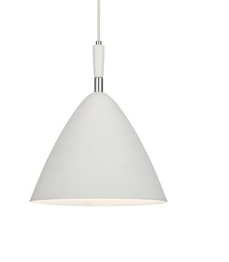 Lampa Wisząca Markslojd OSTERIA 1L Biały/Chrom 107208
