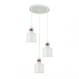 Italux Restenza Biały Loftowy Zwis