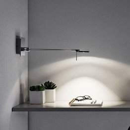 Lampa ścienna Pujol Del A-74 chromowa