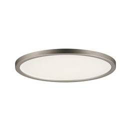 Paulmann Lampa do zabudowy PL92935 Areo 18cm 3000K IP44 Nikiel Ściemialna