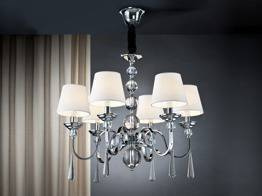 MERCURY II 520783 Żyrandol Schuller