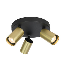 Reflektory Italux Nesto SPL-23436-3R-BK-BRSS