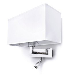 Lampa ścienna Berella Light Madera WH BL0433