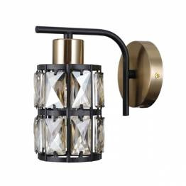 Italux Menfi Lampa Ścienna WL-44236-1-BK-GD