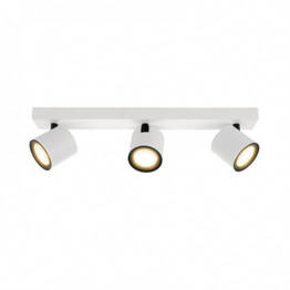 Białe Reflektory Italux SPL-31959-3B-WH Karlota