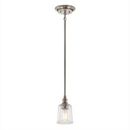 Zwis Elstead Lighting Waverly KL-WAVERLY-MP-CLP Nikiel