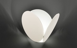 Lampa ścienna Masiero Timeo A biała