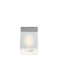 Plafoniera Włoska Fabbian Cubetto D28 E01 01 Transparent
