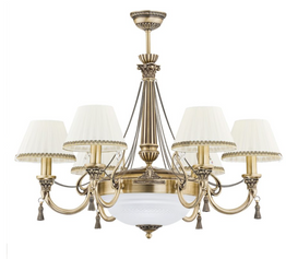 Lampa wisząca Kutek Roma ROM-ZW-6+1(P/A)