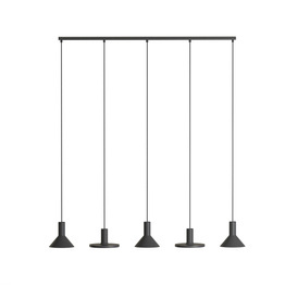 Żyrandol Czarny Nowodvorski HERMANOS V 10906