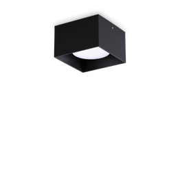 Plafon Ideal Lux Spike Pl1 Square Nero 317496