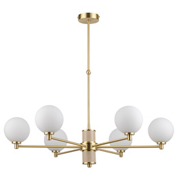 Lampa wisząca Kutek Żyrandol COM-ZW-6(ZM/6)B Como