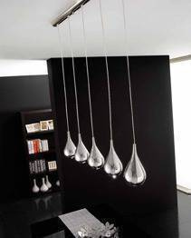 Lampade Italiane GOCCE SP 1047/5X10 chrom Zwis