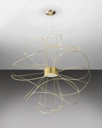 AXO Light Zwis Hoops SP 6 złoty LED