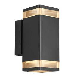 Nordlux Elm Double 45331003 Lampa ścienna Czarna