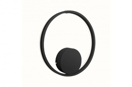 Oprawa ścienna Czarna Azzardo Halo AZ4705