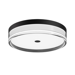 Italux Nowoczesna Lampa sufitowa PLF-64536-M-BK Molino