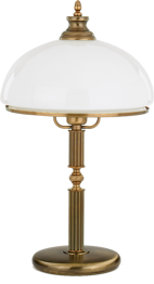 Lampka Kutek Sorrento SOR-LGR-1(P) WHITE GLASS